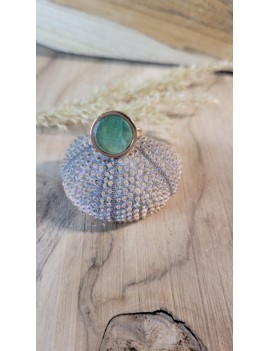 Bague ronde Aventurine petit modèle