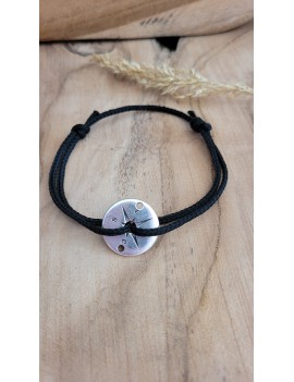 Bracelet rose des vents noir