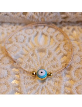 Bracelet oeil bleu