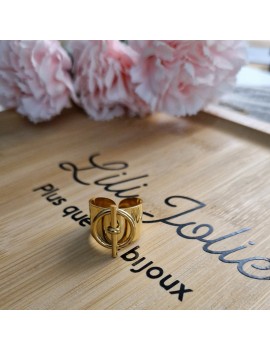 Bague doré