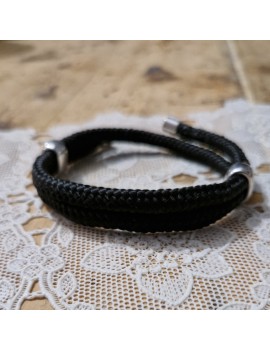 Bracelet coulissant Noir