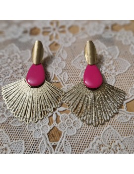 Boucles d'oreilles Lulu Rose